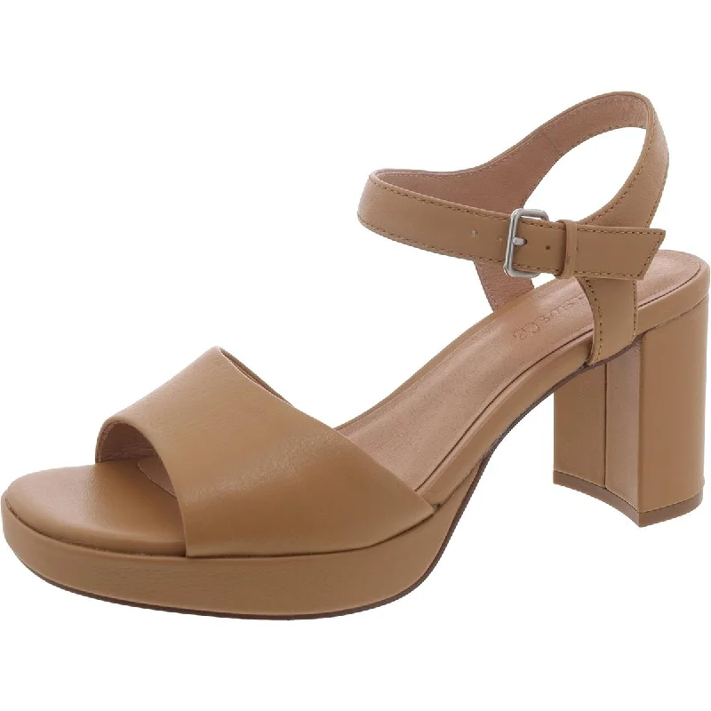 Women's Flat Slide Sandals with a Memory Foam Insole in White for All - Day ComfortMadewell Womens Leather Block Heel Slingback Sandals