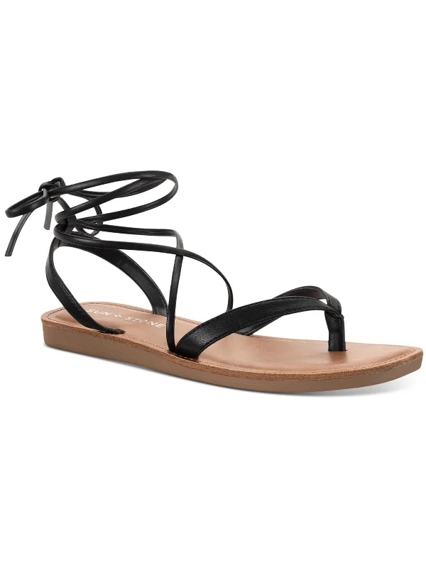 Women's Sandals with a Wedge Heel and a Tassel Detail in Orange for a Trendy LookMAGGIE Womens Strappy Open Toe Flatform Sandals