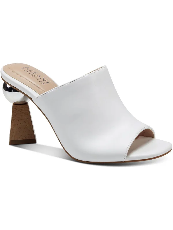 Women's Ankle - Strap Sandals with a Block Heel in Red for a Sophisticated StyleMagnolea Womens Peep Toe Slip On Heels