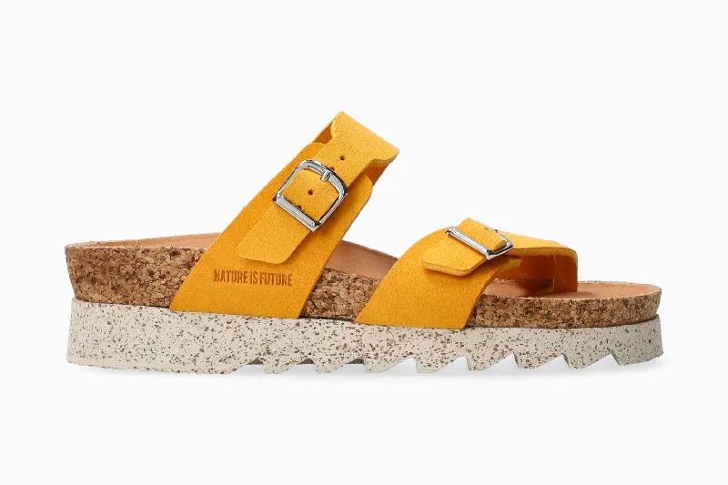 Women's Ankle - Strap Sandals with a Block Heel in Red for a Sophisticated StyleMaliza - Mango