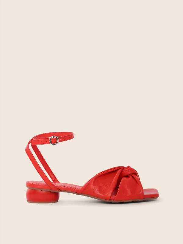 Elastic - Strap Women's Sandals with a Padded Toe in Teal for Easy On - and - OffMataro Lipstick Sandal