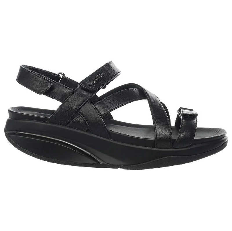 Elastic - Strap Women's Sandals with a Padded Toe in Teal for Easy On - and - OffKiburi Nappa Leather Women's Sandals
