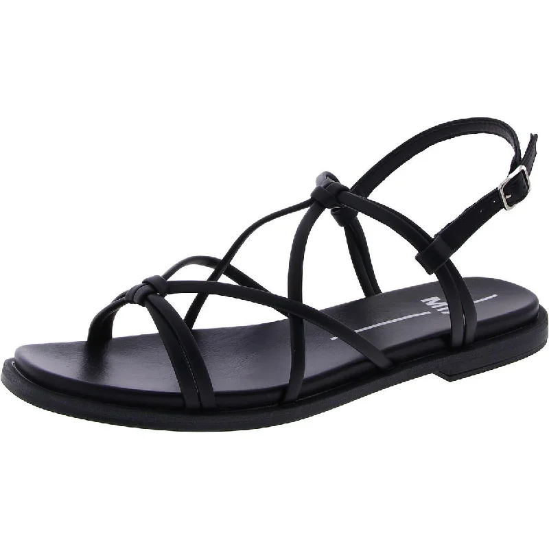Anti - Slip Women's Sandals with a Grooved Sole in Green for Outdoor AdventuresMia Womens Daphne Faux Leather Square toe Strappy Sandals