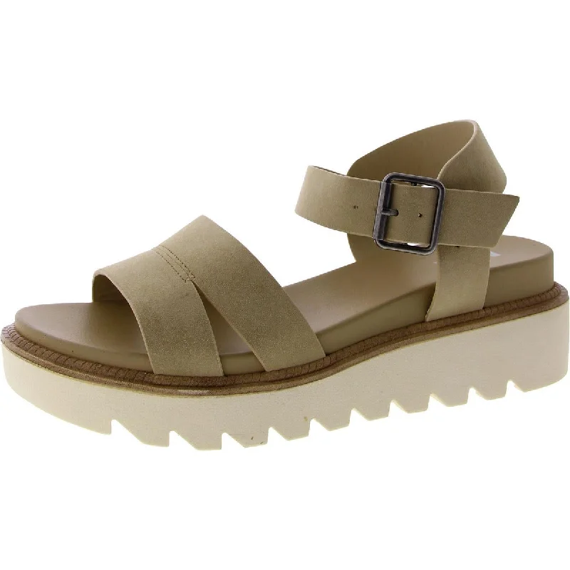 Women's Thong Sandals with a Beaded Design in Multicolor for a Beachy AestheticMia Womens Jovie Faux Suede Singback Platform Sandals