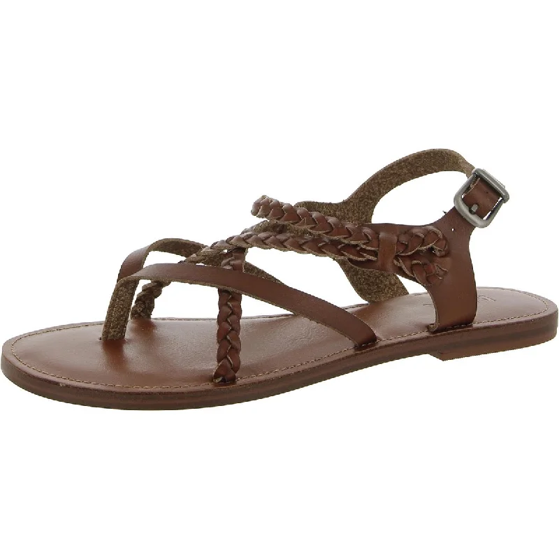 Women's Cork - Soled Espadrille Sandals with a Rope - Trimmed Upper in Navy for a Summer VibeMia Womens Valeni Faux Leather Braided Slingback Sandals