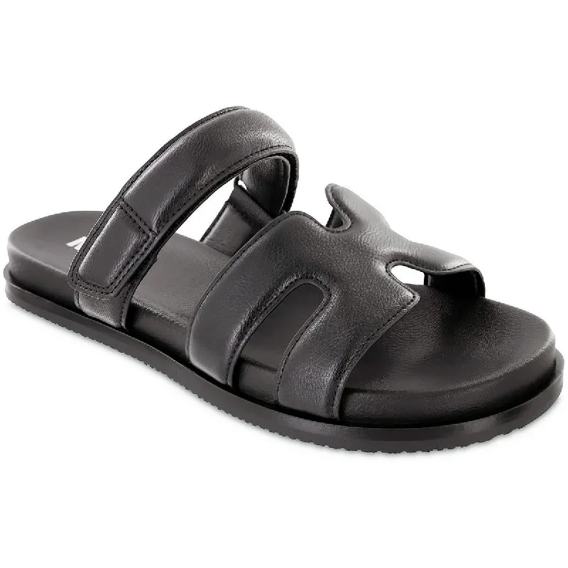Waterproof Women's Rubber Beach Sandals with Arch Support in Blue for Water ActivitiesMia Womens Venezia Comfort Casual Slide Sandals