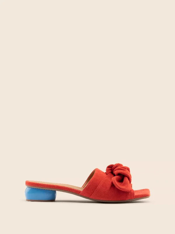 Lightweight Women's Mesh - Paneled Sandals in Yellow for BreathabilityModena Tangerine Sandal