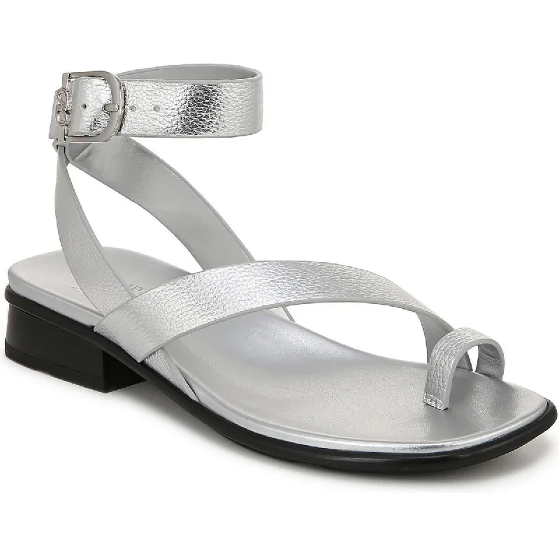 Women's Ankle - Strap Sandals with a Block Heel in Red for a Sophisticated StyleNaturalizer Womens BIRCH Ankle Strap