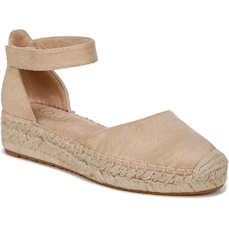 Anti - Slip Women's Sandals with a Grooved Sole in Green for Outdoor AdventuresNaturalizer Womens Wren Closed Toe Ankle Strap Espadrilles