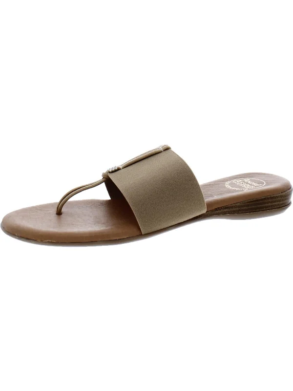 Women's Sandals with a Floral - Printed Upper in Pink for a Feminine Spring LookNice Womens Toe-Post Slip-On Slide Sandals