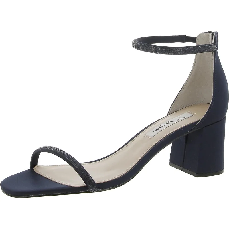 Orthopedic Women's Sandals with Arch Support in Gray for Foot HealthNina Womens Ankle Strap Dressy Heels