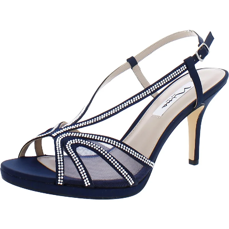 New Nave Lus Satin/Navy Mesh