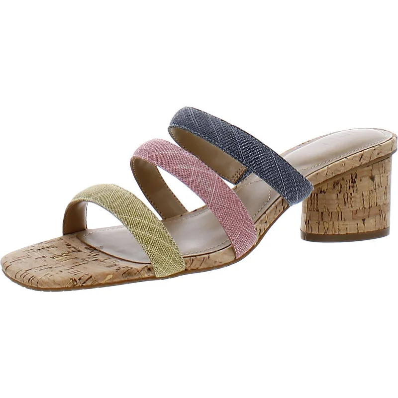 Women's Sandals with a Floral - Printed Upper in Pink for a Feminine Spring LookNYDJ Womens Giacomo Canvas Slip On Slide Sandals