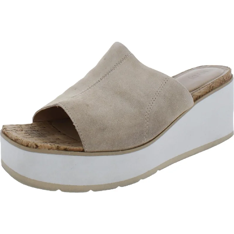 Women's Sandals with a Glitter - Coated Strap in Gold for a Sparkly Summer OutfitNYDJ Womens Rysa Comfort Insole Slip On Wedge Sandals