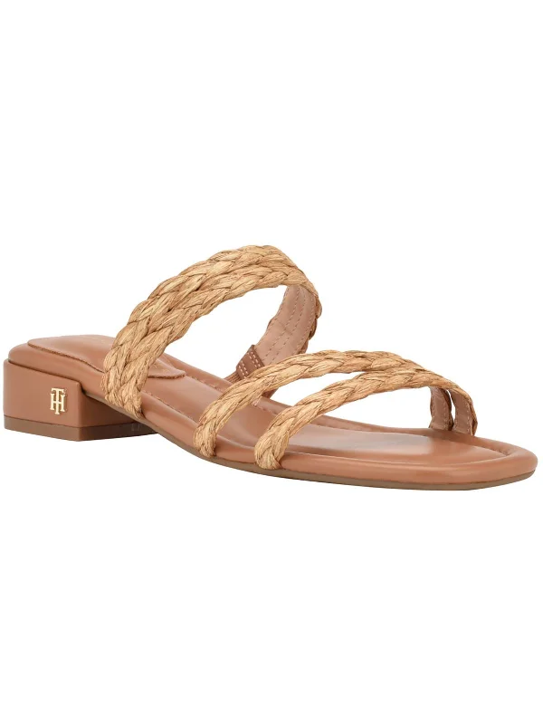 Child - Friendly Women's Sandals with a Secure Buckle in Purple for Moms on the GoOlise Womens Faux Leather Slip-On Slide Sandals