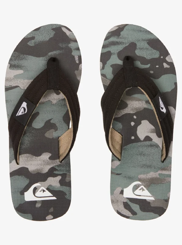 Women's Sandals with a Glitter - Coated Strap in Gold for a Sparkly Summer OutfitQuiksilver Sandals