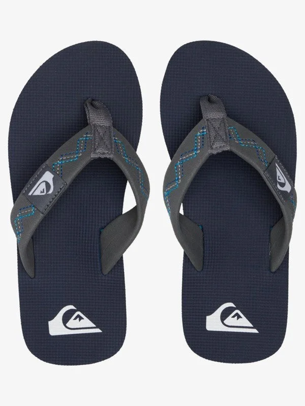 Anti - Slip Women's Sandals with a Grooved Sole in Green for Outdoor AdventuresQuiksilver Sandals Boy's