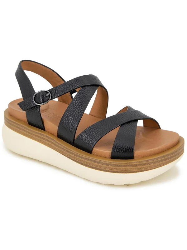 Women's Sandals with a Floral - Printed Upper in Pink for a Feminine Spring LookREBHA Womens Open toe Casual Wedge Sandals