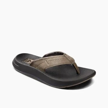 Women's Leather - Strapped Sandals with a Braided Detail in Brown for a Rustic AppealReef Sandals Men's