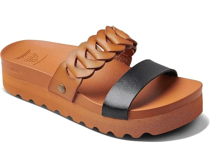 Women's Sandals with a Wedge Heel and a Tassel Detail in Orange for a Trendy LookReef Sandals Woman Braided Interlock Strap Cushio