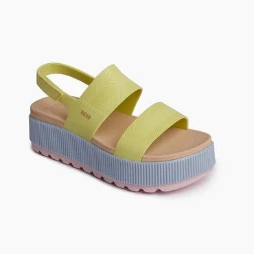 Plus Size Women's Wide - Width Platform Sandals in Black for Added Comfort and HeightReef Sandals Woman Elevated Platform Sandal