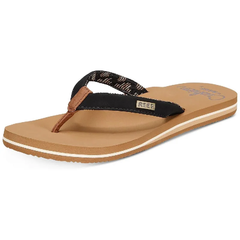 Elastic - Strap Women's Sandals with a Padded Toe in Teal for Easy On - and - OffReef Womens Cushion Sands Embellished Footbed Slide Sandals