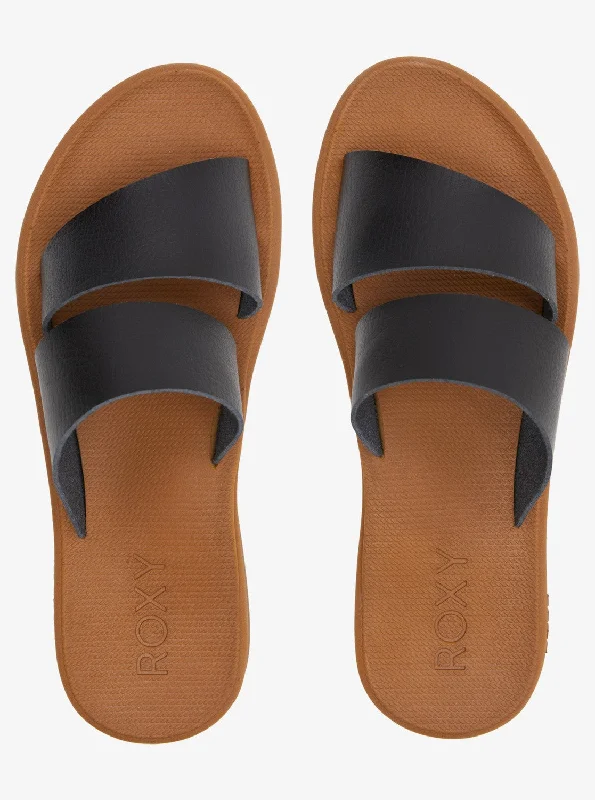 Child - Friendly Women's Sandals with a Secure Buckle in Purple for Moms on the GoRoxy Sandals Asymmetrical Straps Faux Leath