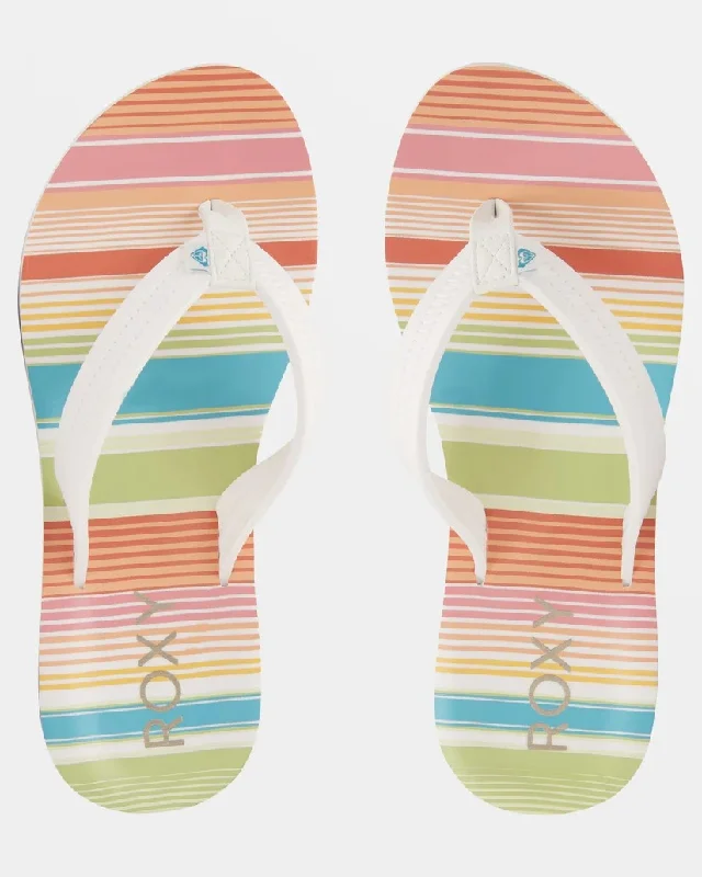 Sustainable Women's Recycled Material Sandals in Beige for Eco - Conscious ShoppersRoxy Sandals Womans Water Friendly EVA Leather