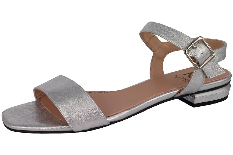 Plus Size Women's Wide - Width Platform Sandals in Black for Added Comfort and Height0971  -  METAL PLATA