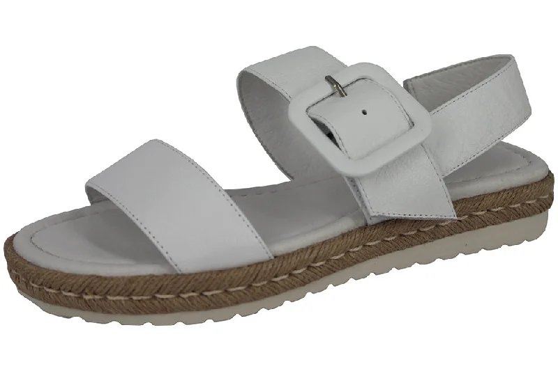 Anti - Slip Women's Sandals with a Grooved Sole in Green for Outdoor AdventuresSILASY - WHITE