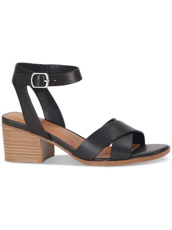 Adjustable Strap Women's Sandals with a Padded Heel in Pink for a Custom FitSHELBYY Womens Ankle strap Dressy Block Heel
