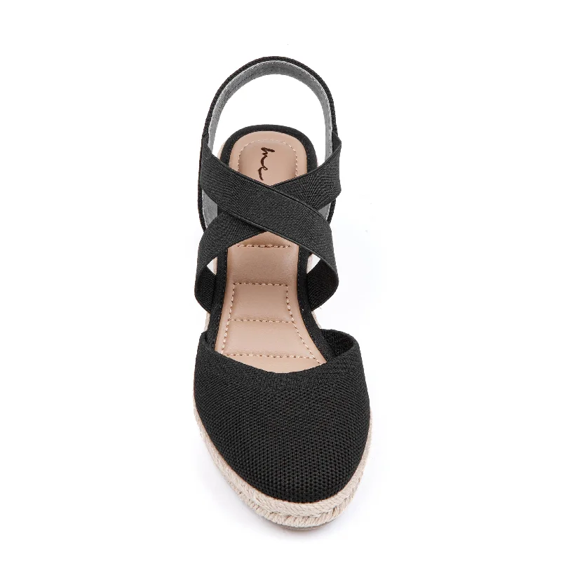 Women's Thong Sandals with a Beaded Design in Multicolor for a Beachy AestheticSkylen Espadrille Wedge
