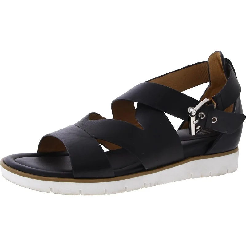 Lightweight Women's Mesh - Paneled Sandals in Yellow for BreathabilitySofft Womens Mirabelle Leather Ankle Strap Strappy Sandals