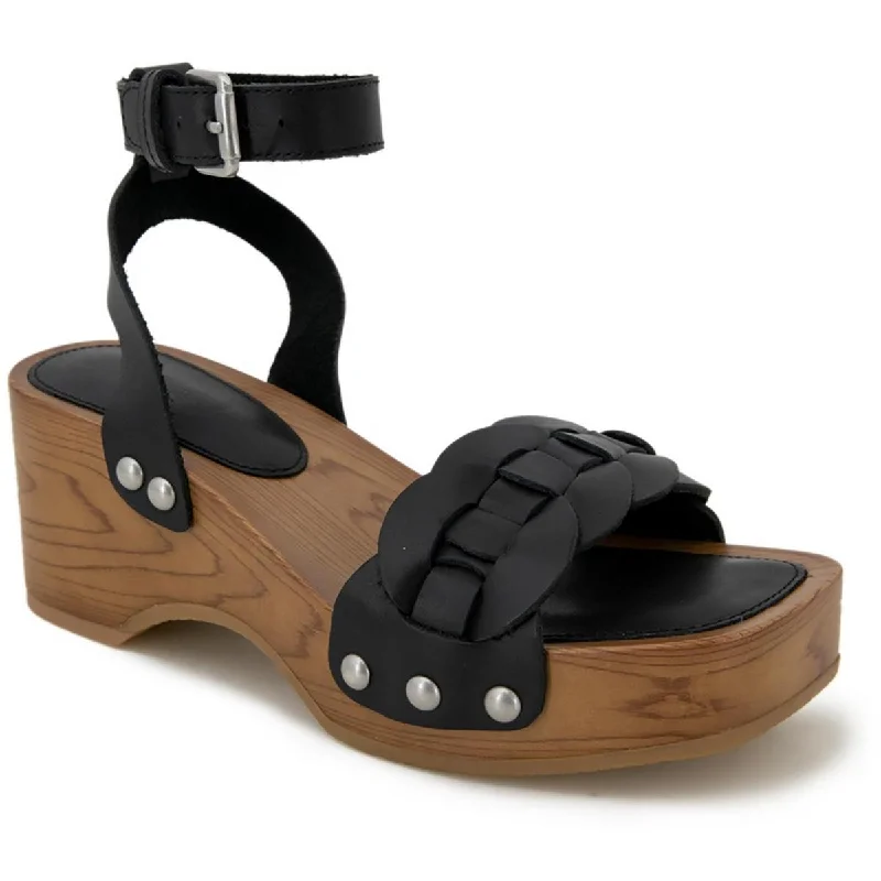 Adjustable Strap Women's Sandals with a Padded Heel in Pink for a Custom FitSplendid Womens BARIE Leather Square toe Ankle Strap