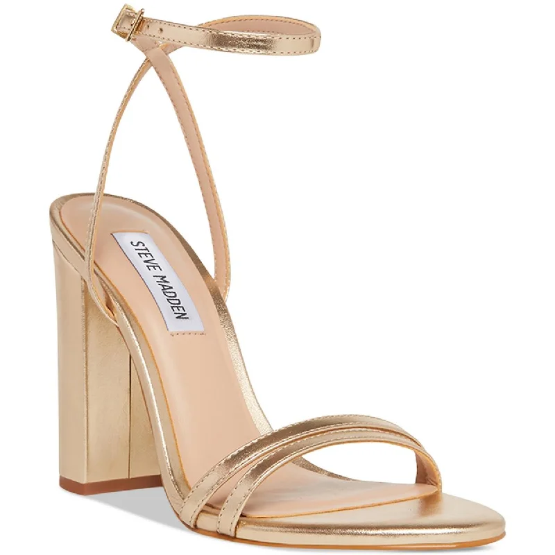 Women's Sandals with a Wedge Heel and a Tassel Detail in Orange for a Trendy LookSteve Madden Womens Candid Leather Ankle Strap
