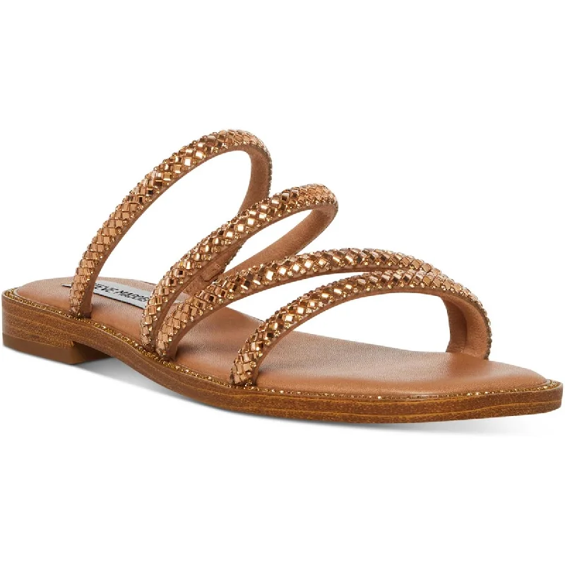 Women's Sandals with a Floral - Printed Upper in Pink for a Feminine Spring LookSteve Madden Womens Starie Strappy Dress Sandals