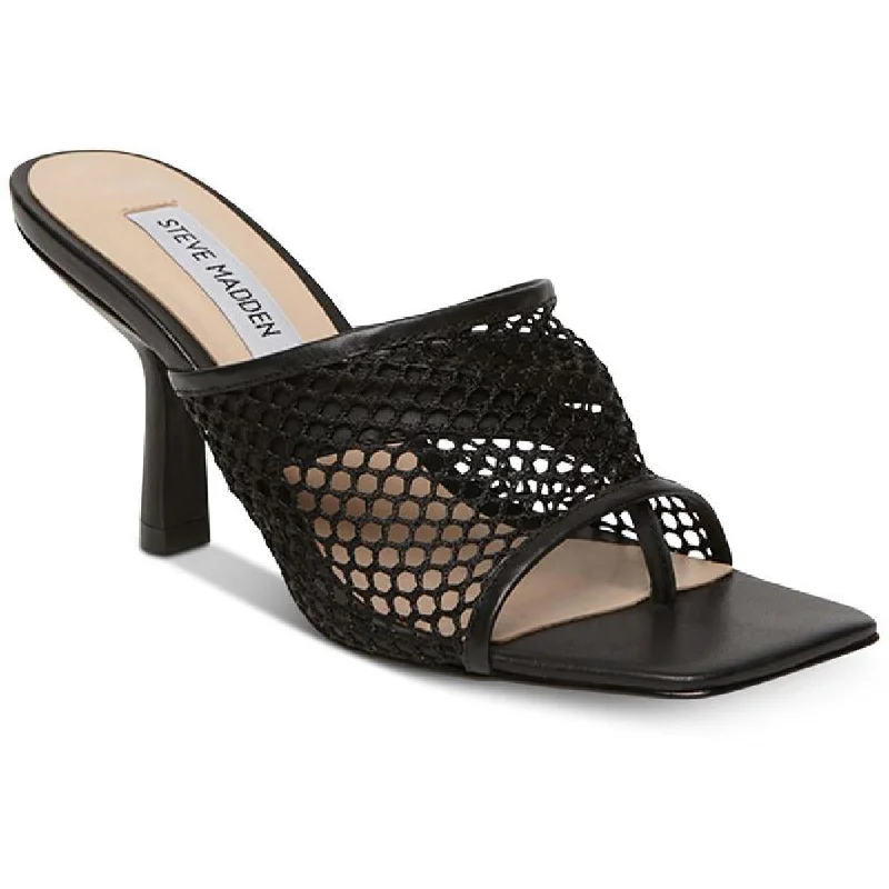 Child - Friendly Women's Sandals with a Secure Buckle in Purple for Moms on the GoSteve Madden Womens View Leather Mesh Dress Sandals