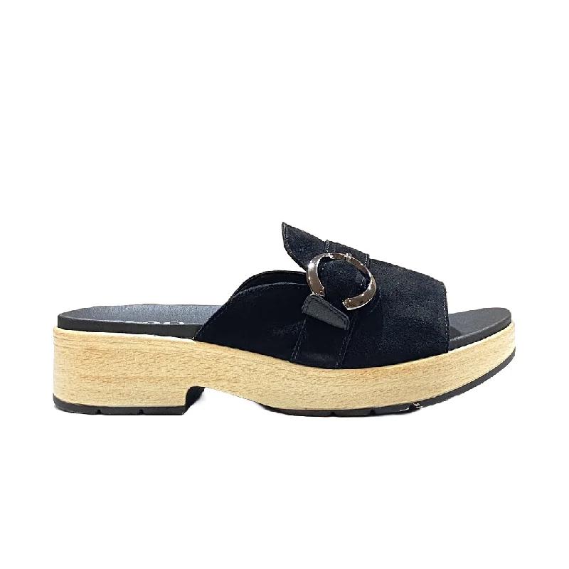Waterproof Women's Rubber Beach Sandals with Arch Support in Blue for Water ActivitiesNEO 947