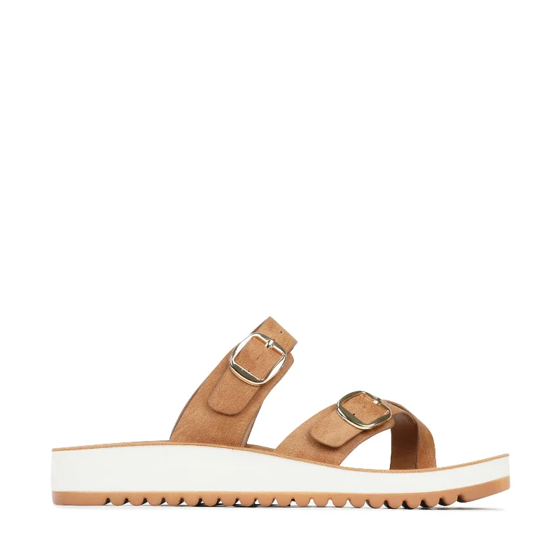 Shock - Absorbing Women's Sandals with a Soft Insole in Black for Active LifestylesLOS CABOS NINS