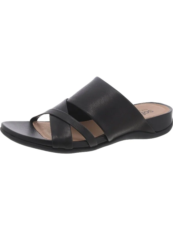 Women's Sandals with a Floral - Printed Upper in Pink for a Feminine Spring LookTaraz  Womens Leather Wedge Slide Sandals