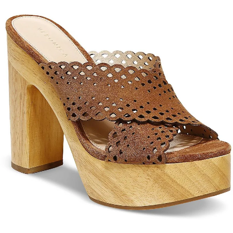 Shock - Absorbing Women's Sandals with a Soft Insole in Black for Active LifestylesVeronica Beard Womens GAYNOR Open Toe Sling Back Mule Sandals