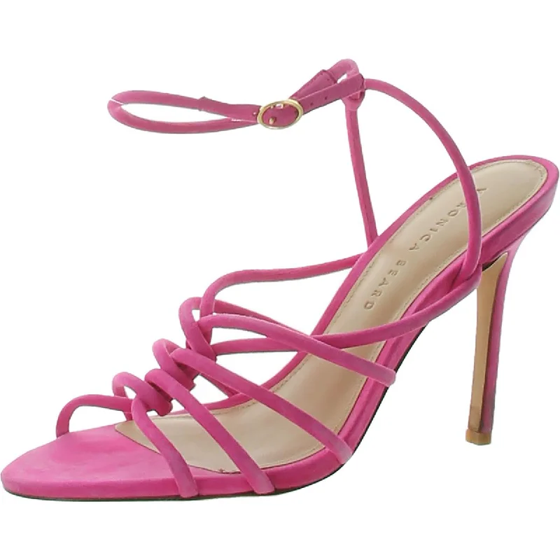 Women's Sandals with a Wedge Heel and a Tassel Detail in Orange for a Trendy LookVeronica Beard Womens Strappy Heels