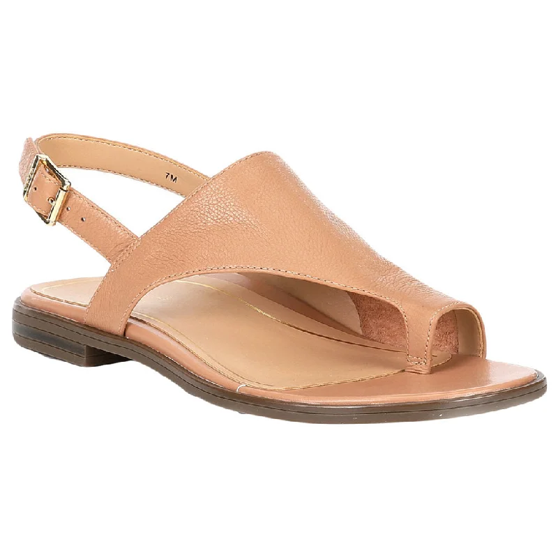 Waterproof Women's Rubber Beach Sandals with Arch Support in Blue for Water ActivitiesCitrine Ella Leather Women's Slingback Sandals