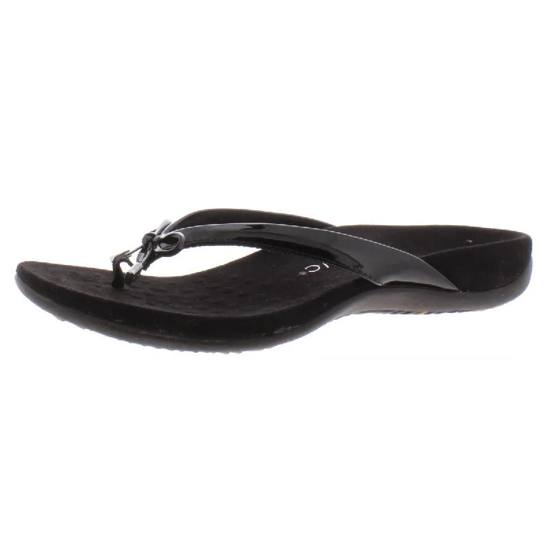 Women's Sandals with a Floral - Printed Upper in Pink for a Feminine Spring LookVionic Womens Bella II Bow Orthaheel Slide Sandals
