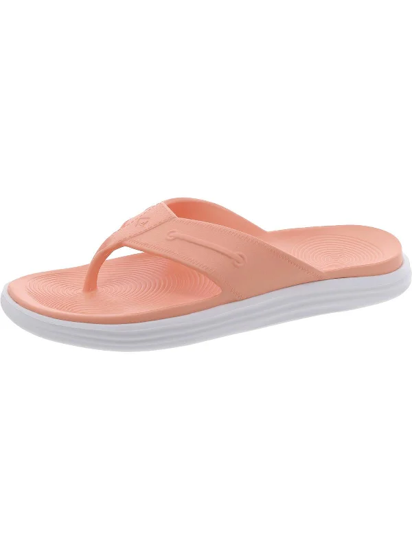 Waterproof Women's Rubber Beach Sandals with Arch Support in Blue for Water ActivitiesWindward Float Thong Womens Thong Flat Thong Sandals