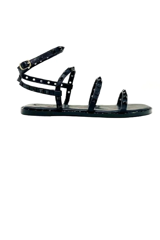 Child - Friendly Women's Sandals with a Secure Buckle in Purple for Moms on the GoWomen's Berdie Sandals In Black