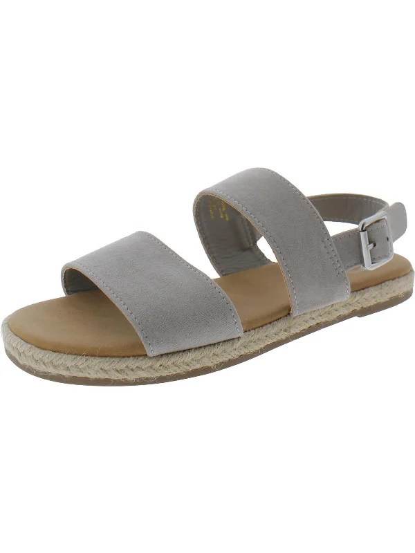 Waterproof Women's Rubber Beach Sandals with Arch Support in Blue for Water ActivitiesWomens Buckle Man Made Ankle Strap