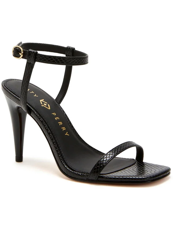 Women's Cork - Soled Espadrille Sandals with a Rope - Trimmed Upper in Navy for a Summer VibeWomens Faux Leather Ankle Strap Slingback Sandals