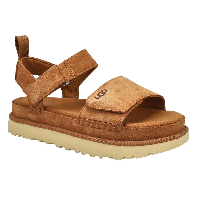 Women's Sandals with a Wedge Heel and a Tassel Detail in Orange for a Trendy LookWomen's Goldenstar Sandal In Driftwood