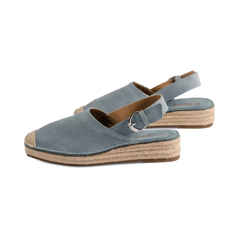 Women's Thong Sandals with a Beaded Design in Multicolor for a Beachy AestheticWomen's Hiliana Suede Slip On In Sky